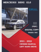 MERCEDES BENZ GLS 2021-2022 OWNERS MANUAL